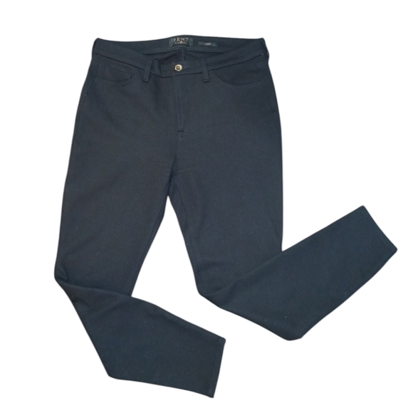 Jen 7 by 7 For All Mankind Soft Ankle Stretch Skinny Jeans Black Size 10 - Picture 1 of 10